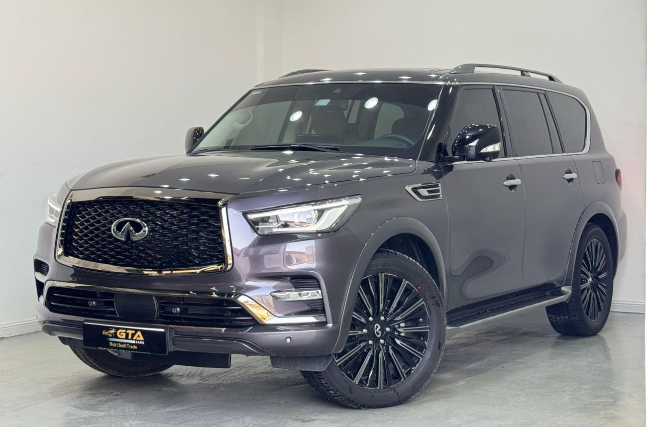 إنفينيتي QX80 2024 Infiniti QX80 4WD, 2029 Agency Warranty &Service Contract, Agency FSH, GCC