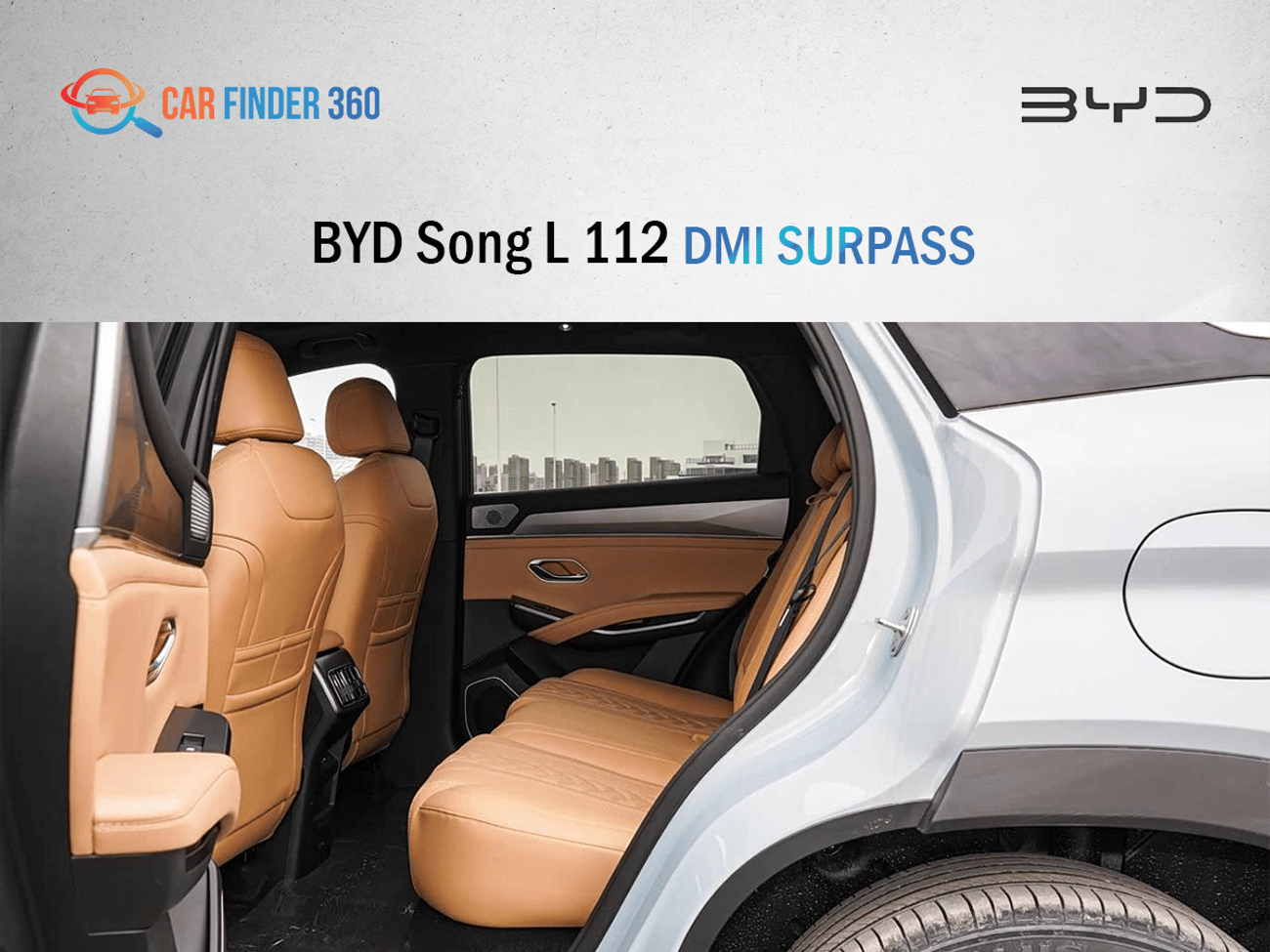 بي واي دي سونغ بلس BYD SONG L DMI 112KM SURPASS 2025 (Export )