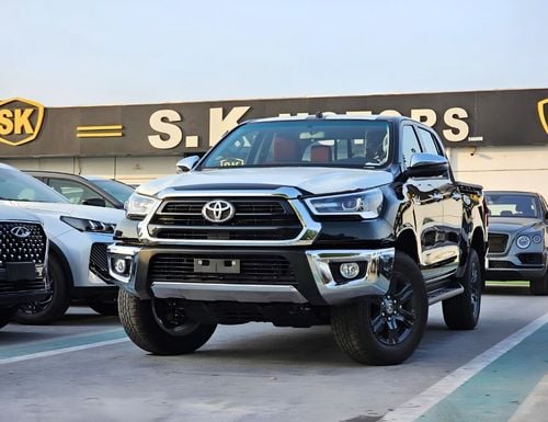 Toyota Hilux SR5 WIDE BODY DOUBLE CABIN || FULL OPTION  | PUSH START| WITHOUT DIFF-LOCK | PETROL M/T 2.7L V4 4WD