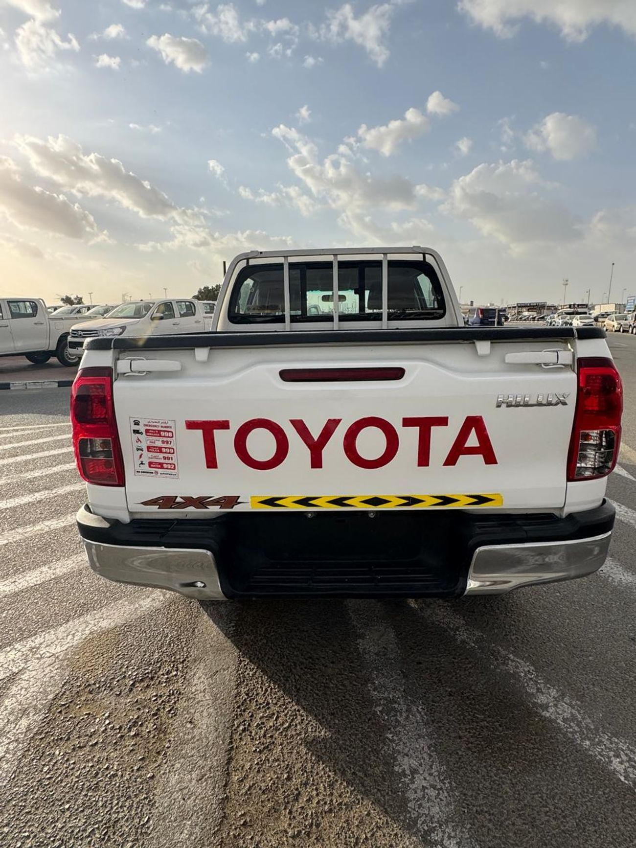 Toyota Hilux Toyota Hilux pickup 2019Model Engine 2.8 Diesel 4x4 colour white Transmission Automatic Interior.Bla
