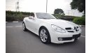 Mercedes-Benz SLK 200 HARD TOP CONVERTIBLE 2009 GCC SPECS LOW MILEAGE