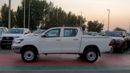 تويوتا هيلوكس double cabin 2.4 Diesel ,,,4X4,,, white color Black interior 2024 Basic option