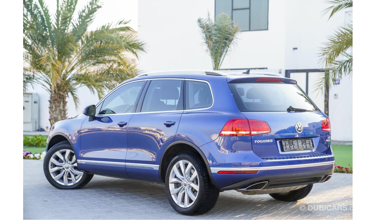 Volkswagen Touareg Sports 2015 - Immaculate Condition - AED 1,547 PM Only - 0% DP