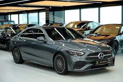 مرسيدس بنز C 200 C 200 | GCC 0km | Agency Warranrty | AMG Package