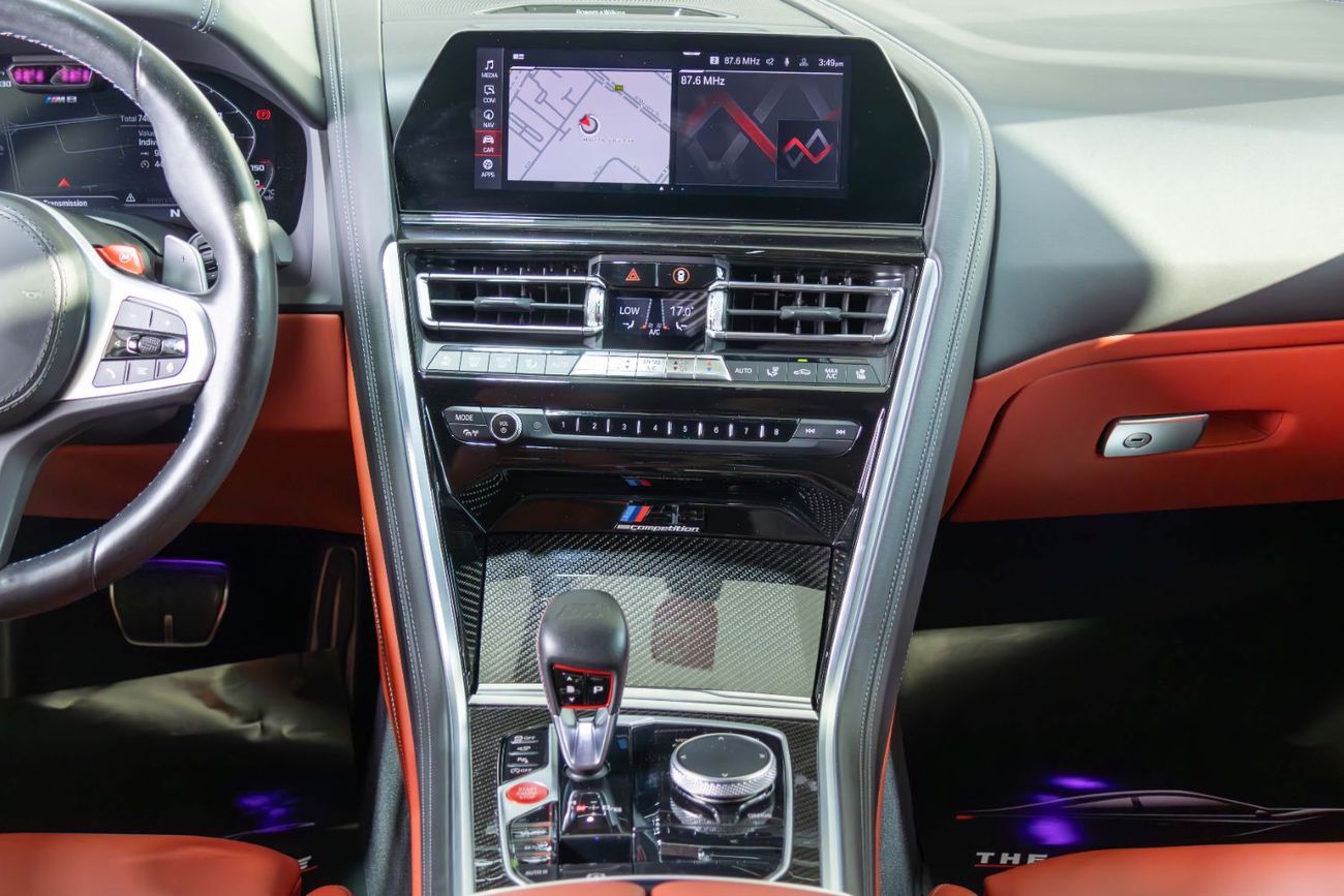 BMW M8 Competition 4.4L Gran Coupe-GCC-1 Owner-Carbon Fiber Package-AGMC Warranty Service Contract