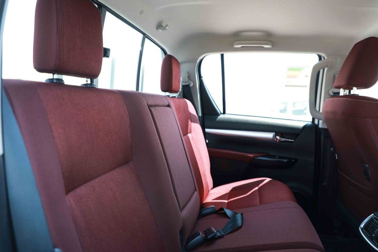Toyota Hilux 2025 TOYOTA HILUX 2.7 LONG BODY - SUPER WHITE inside RED | Export Only