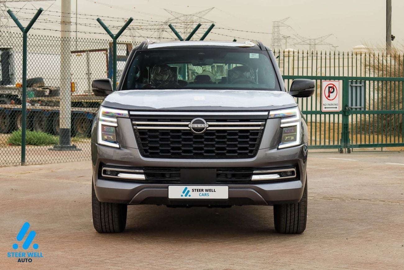 Nissan Patrol LE PLATINUM CITY 2026 LE Platinum | GCC | 3.5L V6 | AWD | Red Interior | Height Control | Export