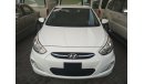 Hyundai Accent WHITE 2015 GCC NO PAIN NO ACCIDENT PERFECT