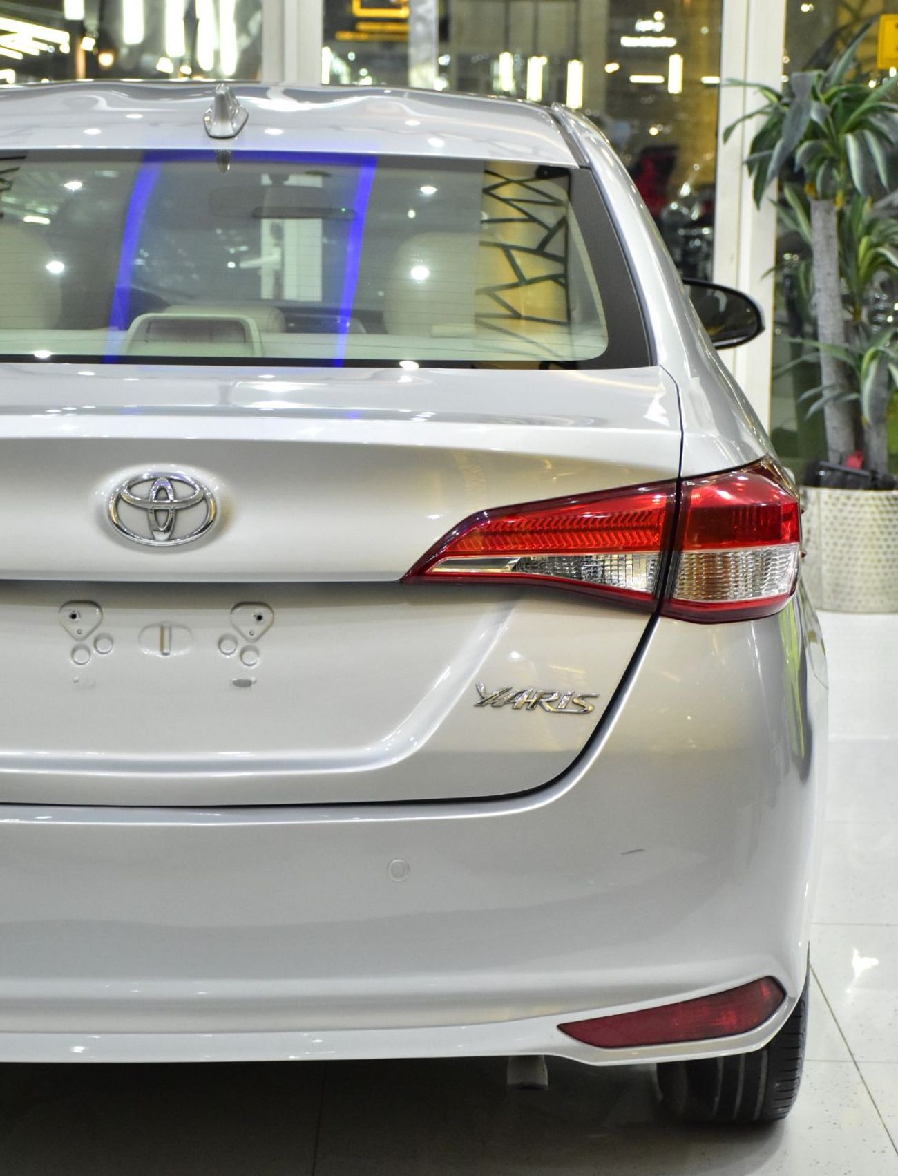 تويوتا يارس EXCELLENT DEAL for our Toyota Yaris 1.5L ( 2022 Model ) in Silver Color GCC Specs