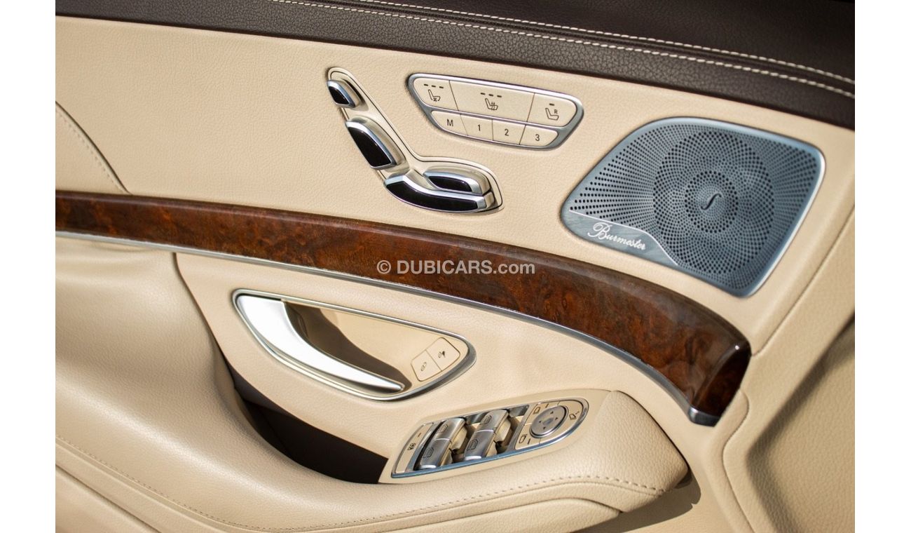 Mercedes-Benz S 400 Std Mercedes S400 2014 Gulf specifications of Full Option without agency dye accidents Mileage : 105