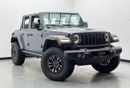 Jeep Wrangler 2024 Jeep Wrangler Rubicon X, 2028 Jeep Warranty, Jeep Service History, GCC