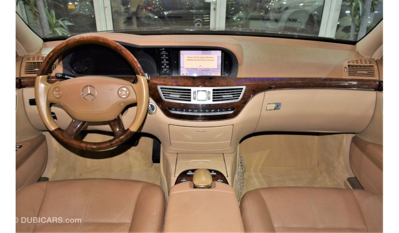 مرسيدس بنز S 350 EXCELLENT DEAL for our Mercedes S350 2009 Model!! in Dark Blue Color! GCC Specs