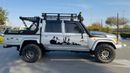 تويوتا لاند كروزر بيك آب MODIFIED TO DOUBLE CABIN PICKUP | 2018 | RHD | MANUAL TRANSMISSION | 4.5L DIESEL ENGINE | REAR VIEW