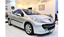 Peugeot 207 Amazing Peugeot 207 CC 2009 Model!! in Silver Color! GCC Specs