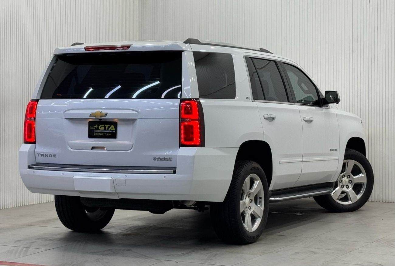 شيفروليه تاهو LTZ 5.3L 4WD (8 Seater) 2017 Chevrolet Tahoe LTZ, Full Chevrolet Service History, 8 Seater, GCC