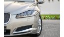 Jaguar XF Premium Luxury - Warranty - GCC - AED 1,253 PER MONTH - 0% DOWNPAYMENT