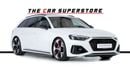 Audi RS4 Avant-Al Nabooda WarrantyService Contract-Very Low Mileage-Carbon Fiber RS Bucket Seats