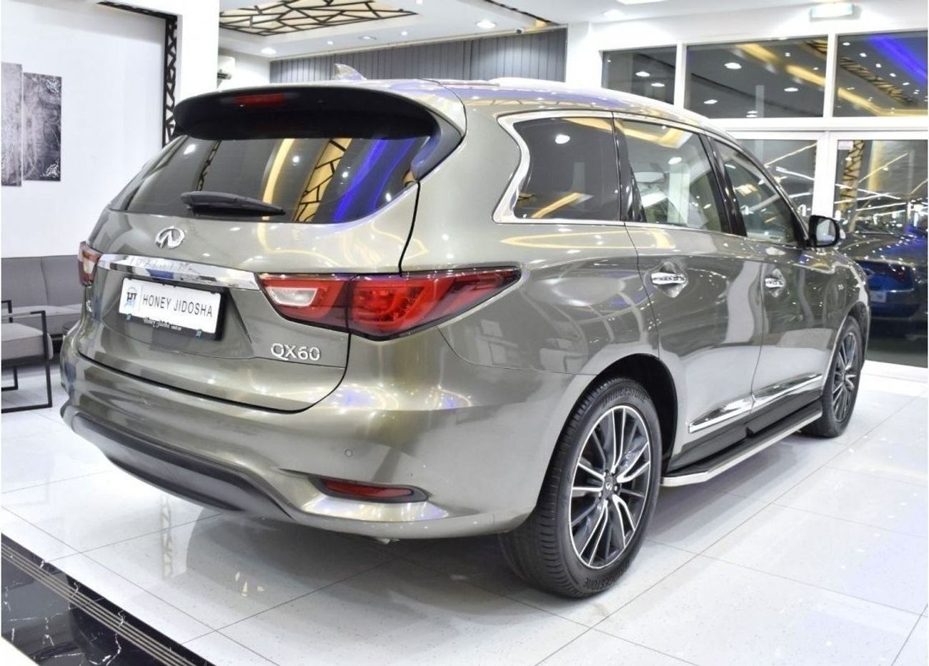 Infiniti QX60 EXCELLENT DEAL for our Infiniti QX60 ( 2017 Model ) in Gray/Green Color GCC Specs