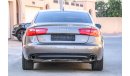 Audi A6 V6 2013 GCC under Warranty with Zero downpayment.