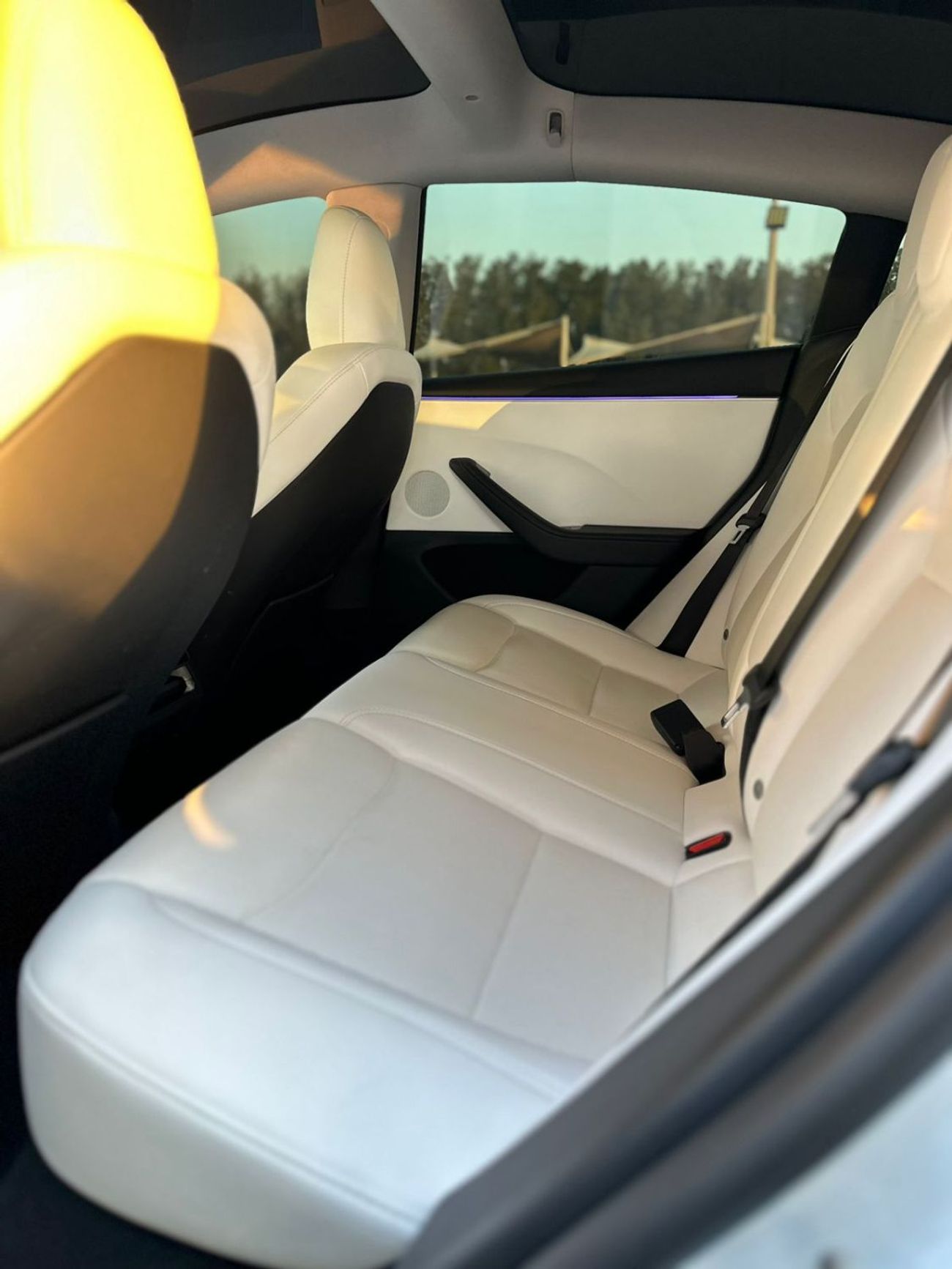 تسلا موديل 3 تسلا موديل 3 لونج رينج خليجي 2024 فل ابشن صبغ وكاله تشييكات وكاله تحت الضمان