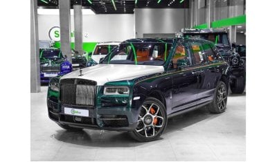 Rolls-Royce Cullinan 2024 GCC -BLACK BADGE- 4 YRS WARNTY -DEALER CONTRACT SERVICE- VIP SEATS -BESPOKE INTERIOR + EXTERIOR