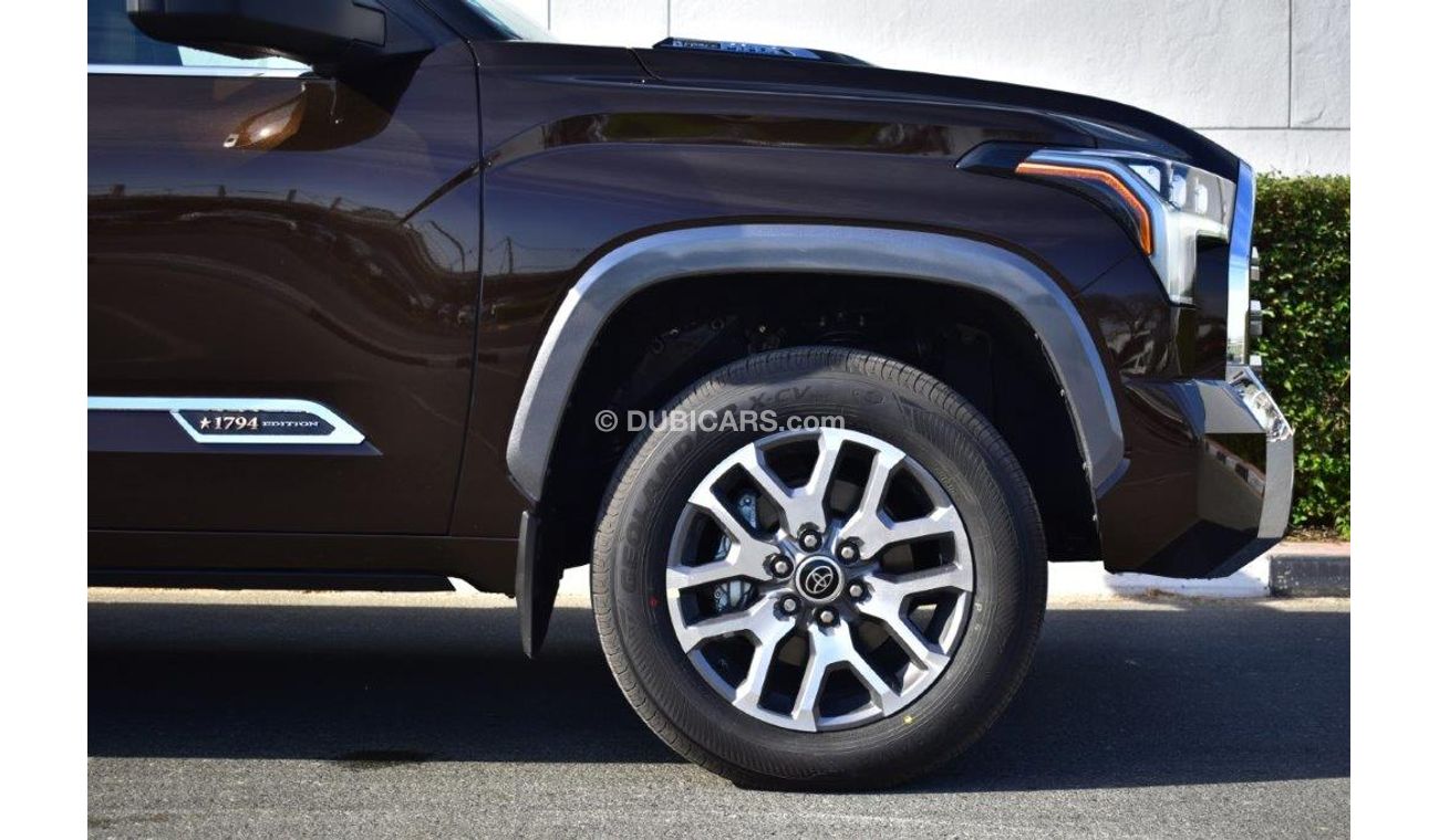 Toyota Tundra 1794 Advanced Package, Automatic side steps