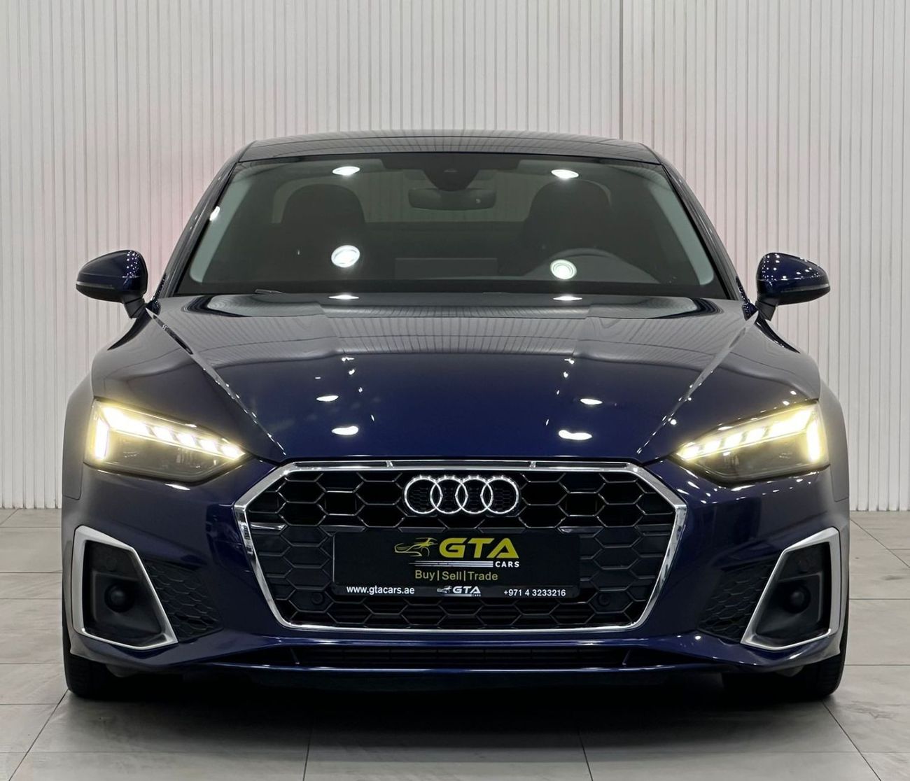 Audi A5 40 TFSI S Line 2021 Audi A5 40TFSI S-Line Coupe, May 2026 Al Naboodah Warranty + Service Contract, G