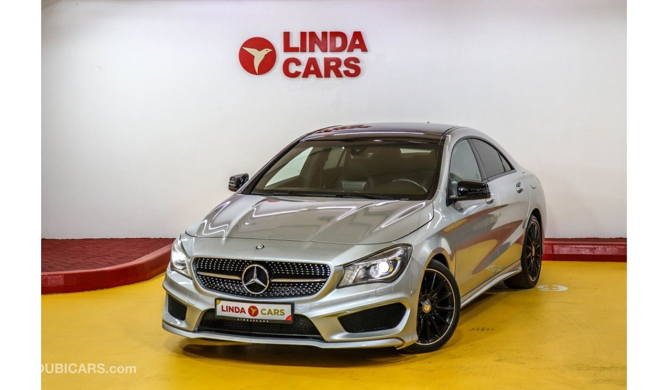 Mercedes-Benz CLA 250 Mercedes-Benz CLA 250 AMG 2016 4Matic GCC under Warranty with Zero Down-Payment.