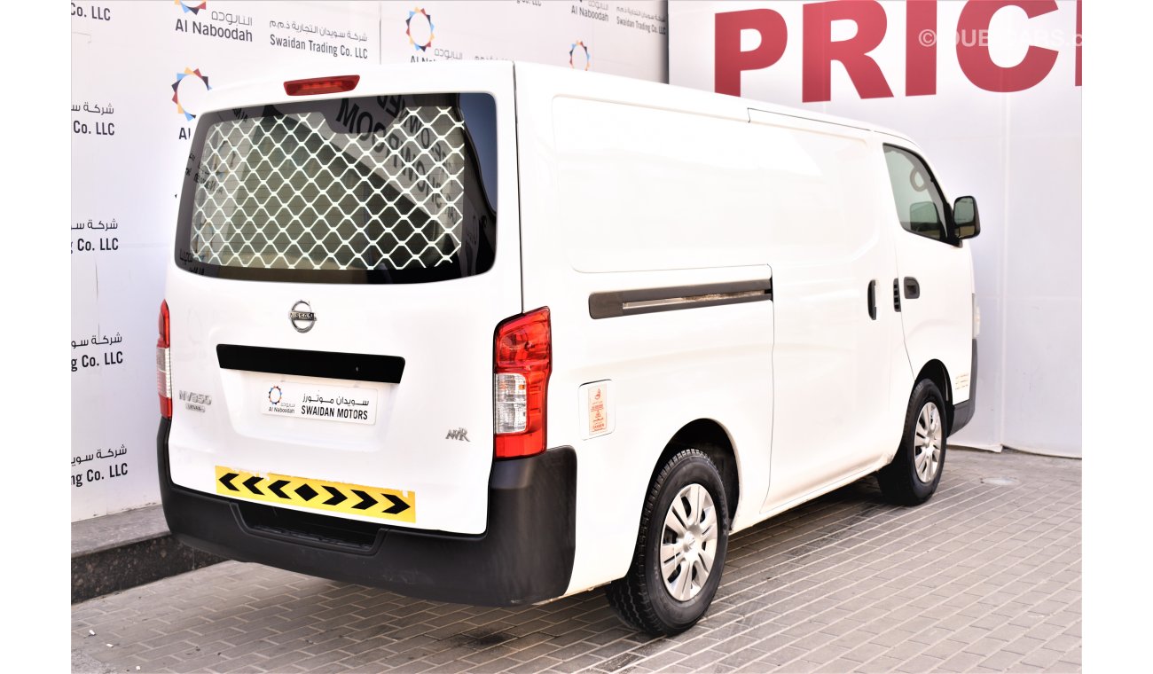 Nissan Urvan AED 1174 PM | 0% DP | 2.5L NV-350 3STR VAN GCC