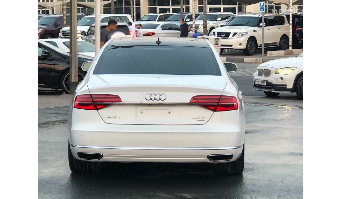 Audi A8 AUDI A8 MODEL 2015 GCC CAR PERFECT CONDITION FULL OPTION PANORAMIC ROOF LEATHER SEATS BACK SCREEN B