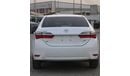 Toyota Corolla SE TOYOTA COROLLA 2019 WHITE 1.6 GCC EXCELLENT CONDITION WITHOUT ACCIDENT