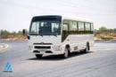 Toyota Coaster BUS 2025 | 23-Seater Bus 4.0L Diesel RWD GCC Specs Full Option White | Contact Now