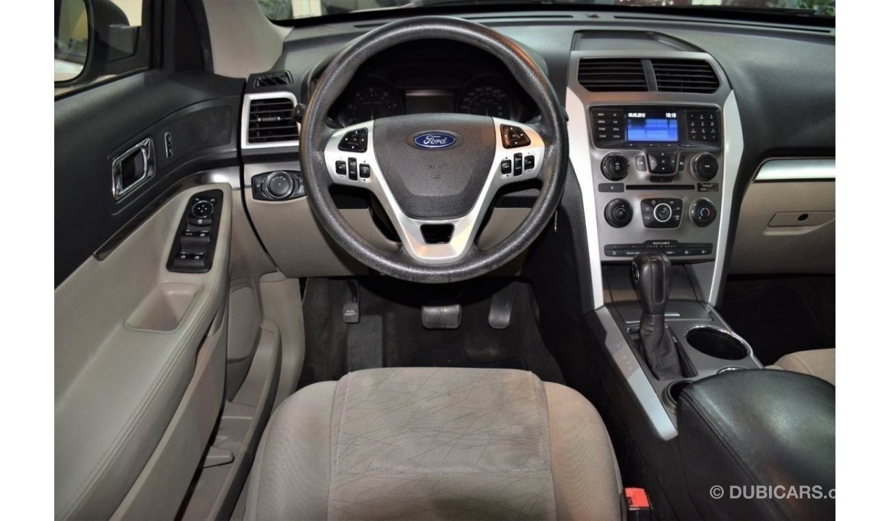 Ford Explorer Std EXCELLENT DEAL for our Ford Explorer ( 2014 Model! ) in White Color! GCC Specs