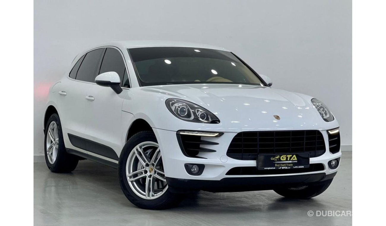 Porsche Macan S 2015 Porsche Macan S, Service History, Warranty, GCC