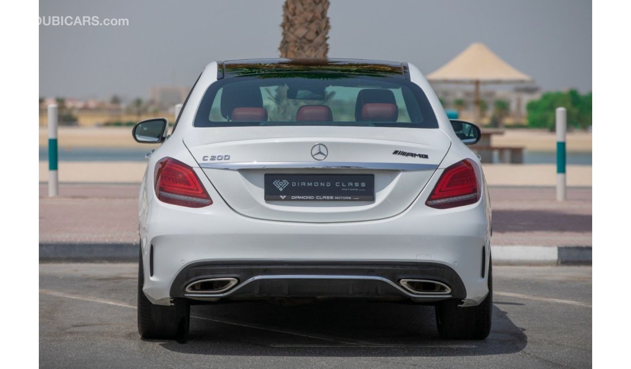 مرسيدس بنز C200 AMG باك