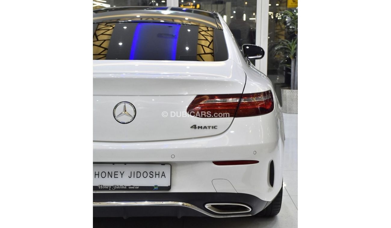 Mercedes-Benz E 450 EXCELLENT DEAL for our Mercedes Benz E450 4Matic ( 2019 Model ) in White Color Korean Specs