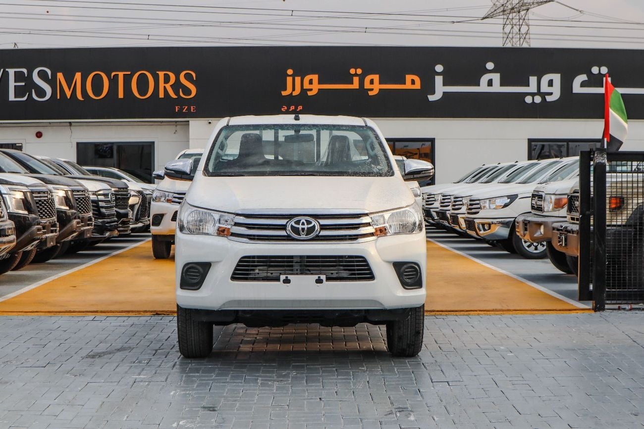 تويوتا هيلوكس toyota hilux single cab (TGN126) 2.7L Pick-up 4WD 2 Doors manual 2026 model without diff lock