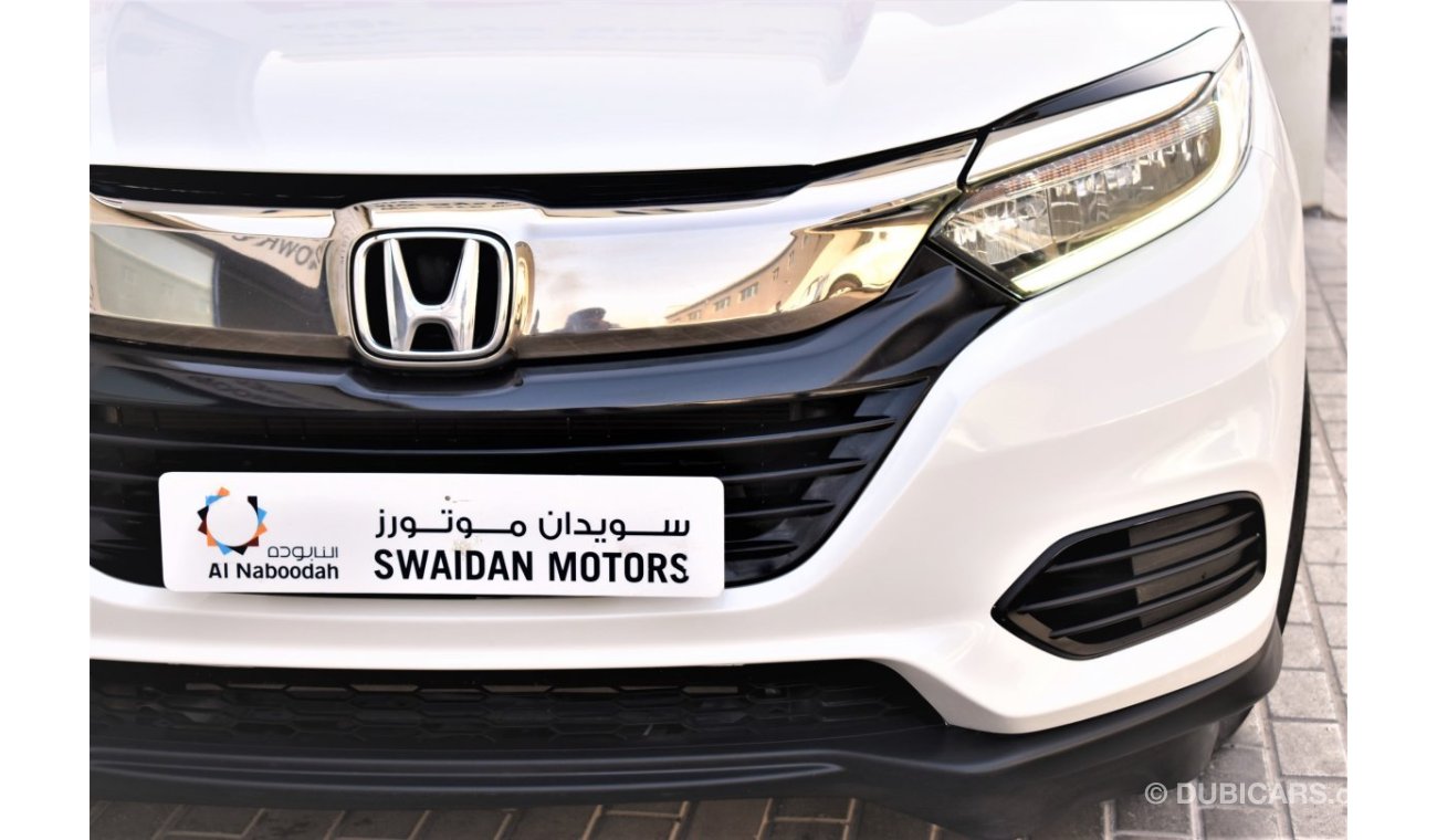 Honda HRV AED 1370 PM | 1.8L LX GCC DEALER WARRANTY