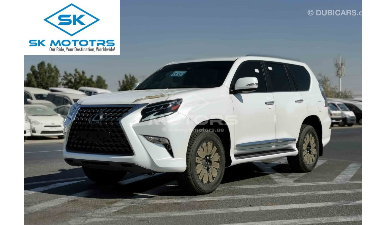 لكزس GX 460 18" Alloy Rims, Memory/2-Power/Leather Seats, DVD+Rear DVD, Sunroof, (CODE # LGX20)