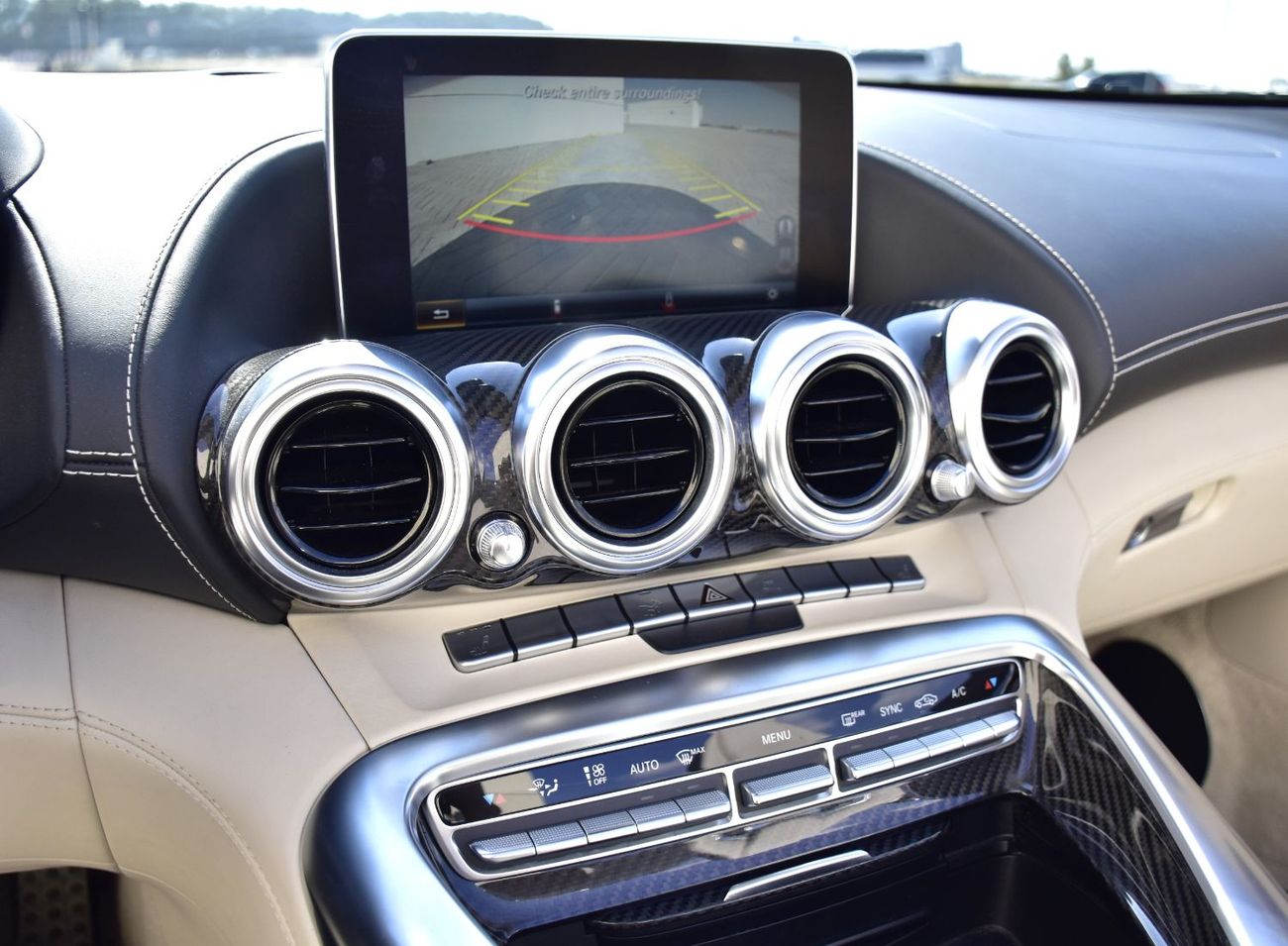 مرسيدس بنز AMG GT EXCELLENT DEAL for our Mercedes Benz AMG GT ( 2018 Model ) in Blue Color GCC Specs