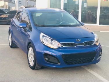 Kia Rio Kia Rio Hatchback 12 Gcc Perfect Condition For Sale Aed 19 000 Blue 12