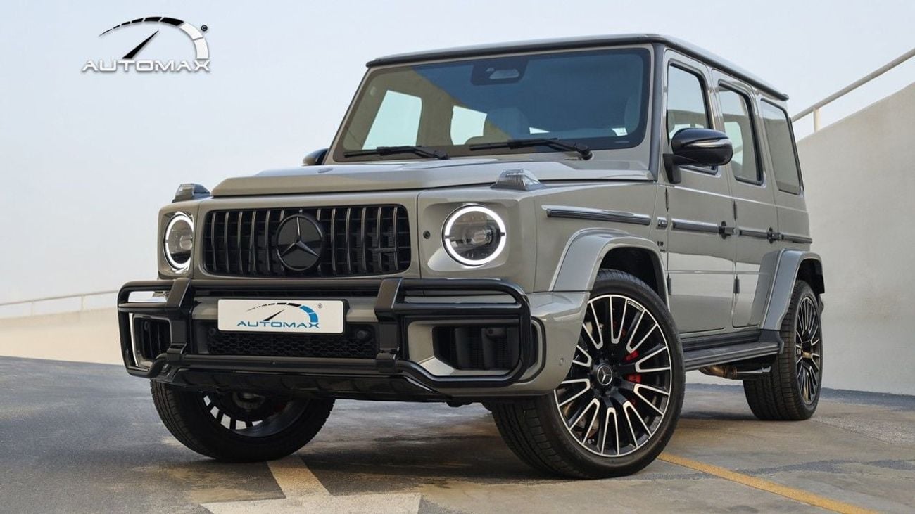 Mercedes Benz G63 AMG STD V8 4.0L Biturbo EQ Boost GCC 2026 With 2 Years Warranty Unlimited Mileage @Official Dealer