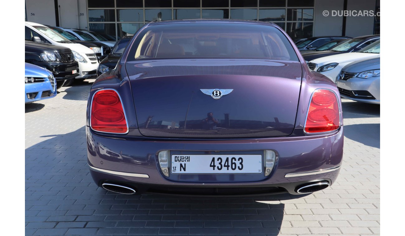 Bentley Continental Flying Spur Speed GCC. V12