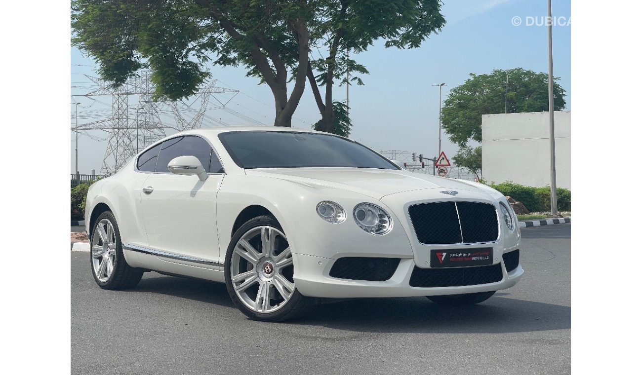 بنتلي كونتيننتال جي تي Bentley Continental GT model 2015 GCC