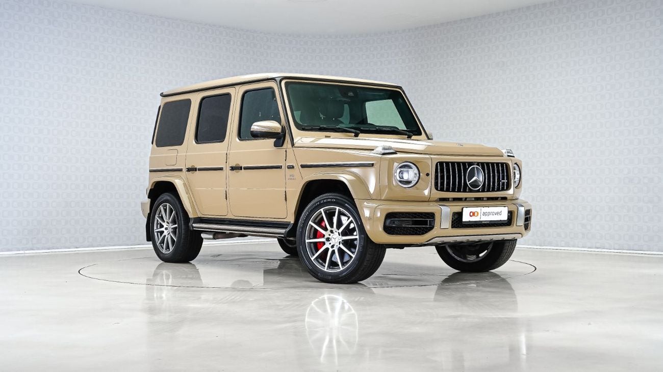 Mercedes-Benz G 63 AMG Std 4.0L | AED 7,524 PM | Up to 3 Years Unlimited Warranty |