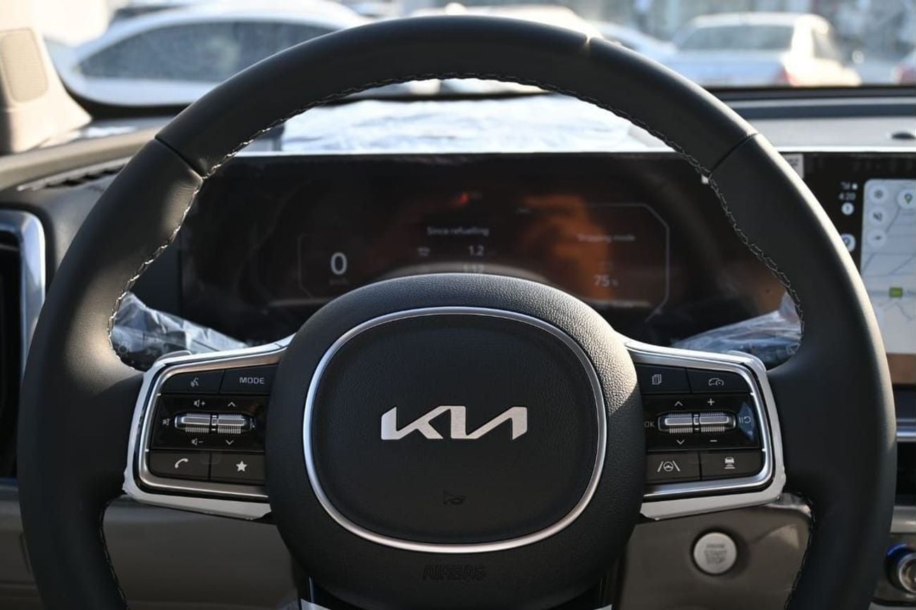 كيا سورينتو EX FOP Top 3.5L Kia Sorento 3.5L V6, Petrol AWD Color White, Model 2025(Export Price)