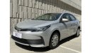 Toyota Corolla 2.0L SE | GCC | EXCELLENT CONDITION | FREE 2 YEAR WARRANTY | FREE REGISTRATION | 1 YEAR COMPREHENSIV