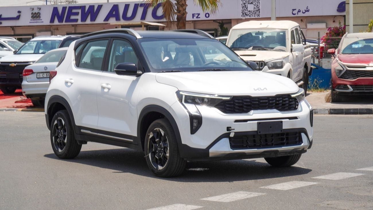 Kia Sonet Brand New Kia Sonet 2024 Export 1.2L 2wd Petrol|White/Beige|N-KIA-SNT-1.5-24|