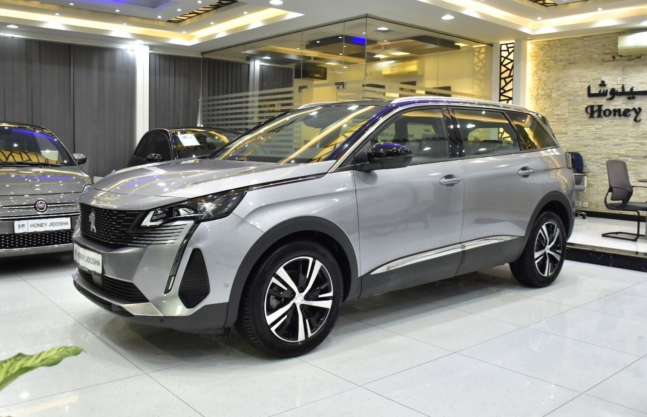 Peugeot 5008 EXCELLENT DEAL for our Peugeot 5008 GT ( 2024 Model ) in Silver Color GCC Specs
