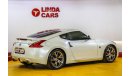 Nissan 370Z Nissan 370Z 2017 GCC under Warranty with Zero Down-Payment.